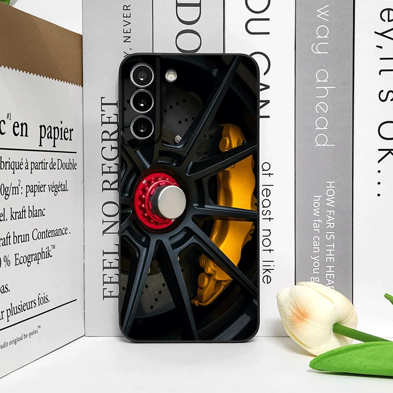 Cool Super Car Wheel Pattern Phone Case - Stylish Soft Cover s