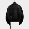 Owen Seak Men Cotton Jacket Coat Gothic Style Casual Men's Clothing Zipper Flying Jacket Winter Classic Men Solid Black Coat 2
