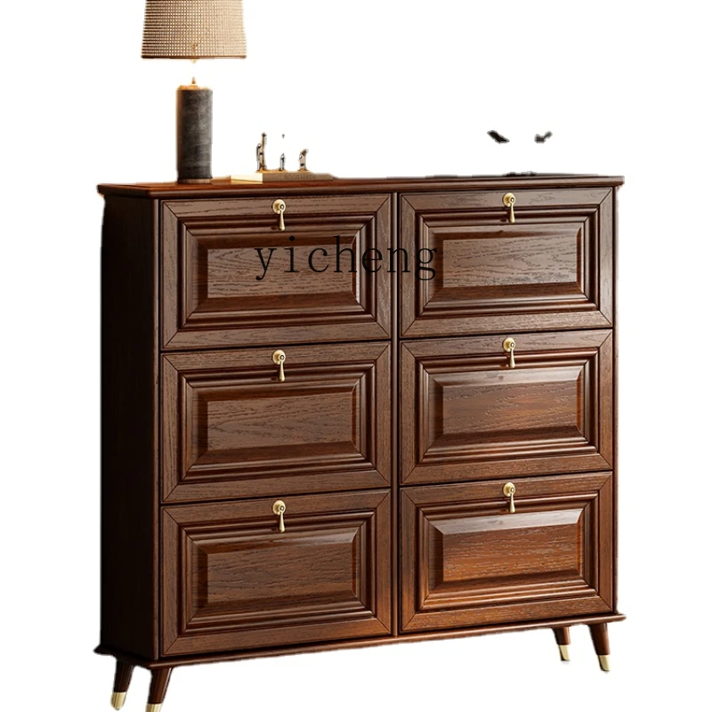 

Шкаф для обуви из массива дерева, ультратонкий, в китайском стиле