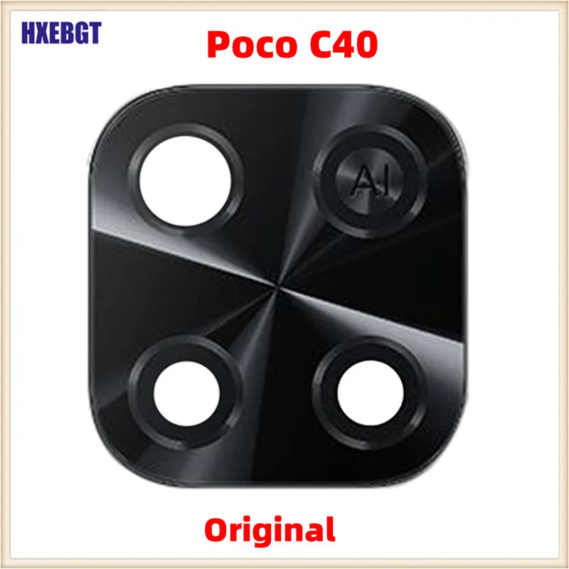 Original New Back Rear Camera Glass Lens For Xiaomi Poco C40 Rear