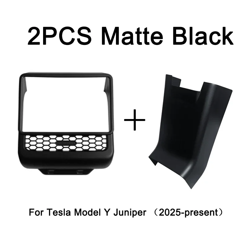 For Tesla Model Y Juniper 2025 Rear Screen Cover Protector Frame Back Air Vent T