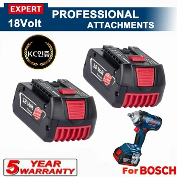 BOSCH 고성능 리튬 이온 배터리, GBA18V 전문 GBA GSR GSB BAT609 (KC) 충전식 배터리, 18 볼트 6.0Ah