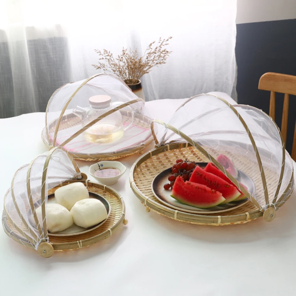 Bamboo Mesh Food Basket 5