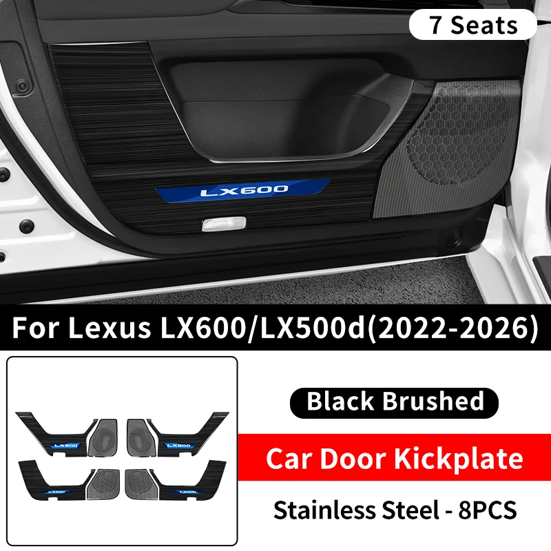 7 Seats Black LX600