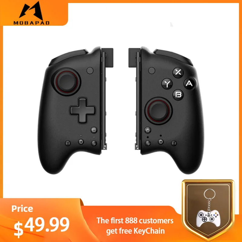 

MOBAPAD M6 Gemini Gamepad Handle for Nintendo Switch Left Right Game Controller Grip Games Consoles for Switch NZ OLED Joy Con