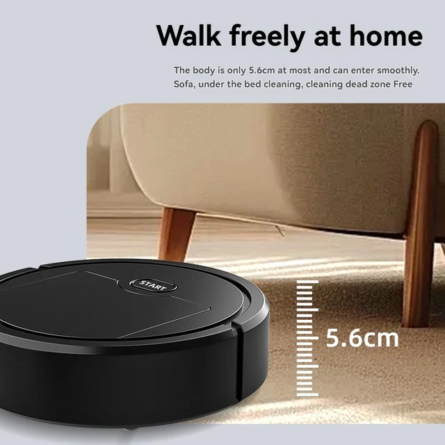 Sweeping Robot Automatic Three-in-one Wipe Mop Intelligent Silent Household Lazy Sweeper Vacuum Cleaner 5