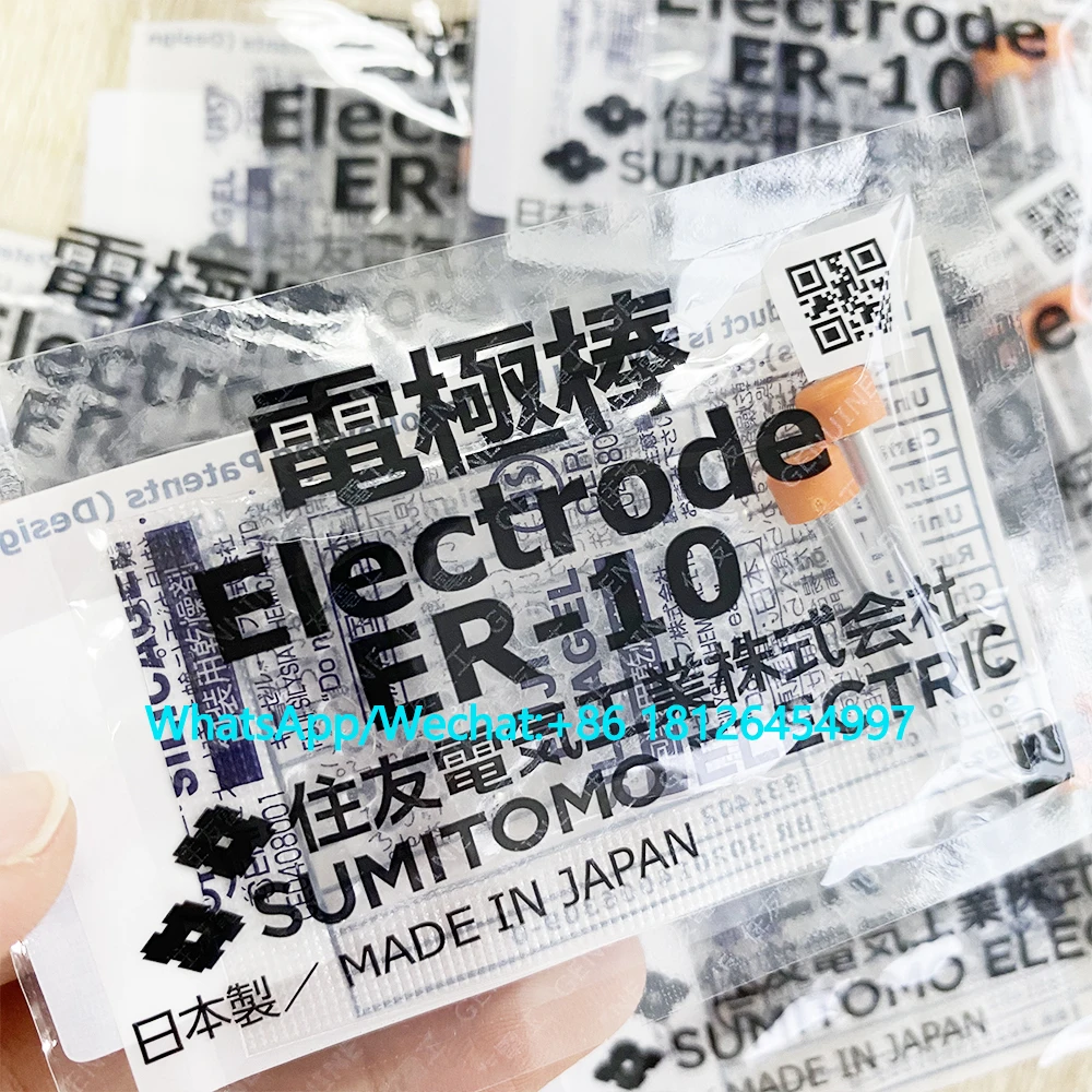 Original New Packaging ER-10 Electrode Sumitomo T-39 Type-66 T-81C 82C Z1C 71C T-400/600C Fiber Fusion Splicer Electrodes Rod