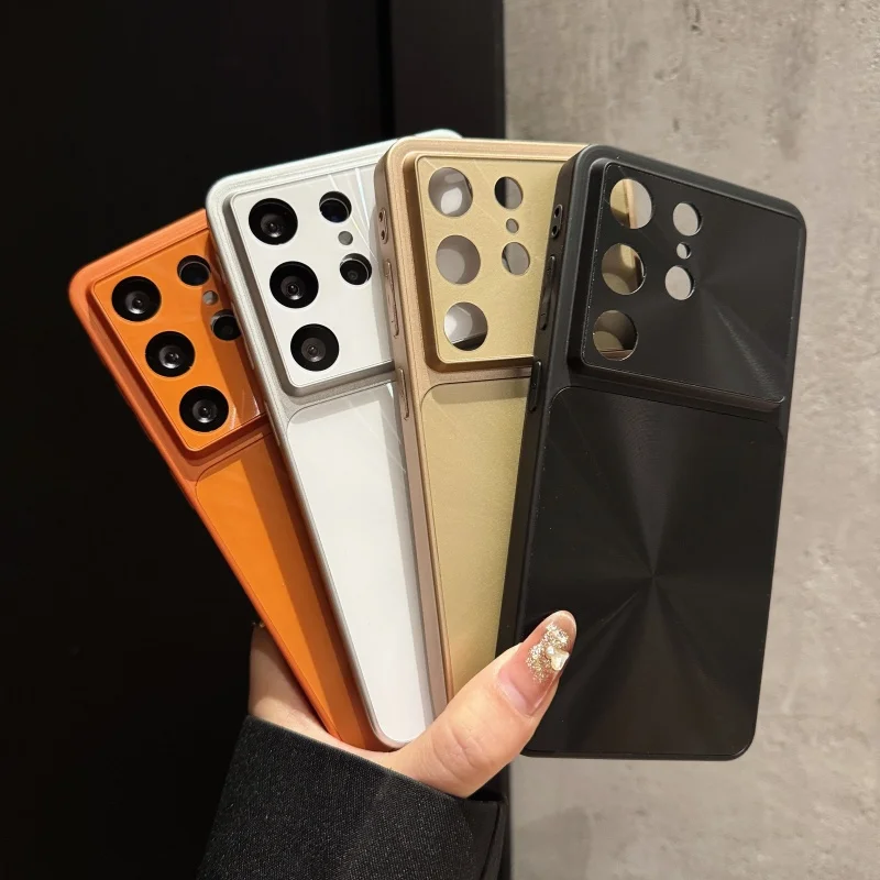 Luxury Dazzling CD Lines Silicone Frame Phone Case - Premium Protective Cover