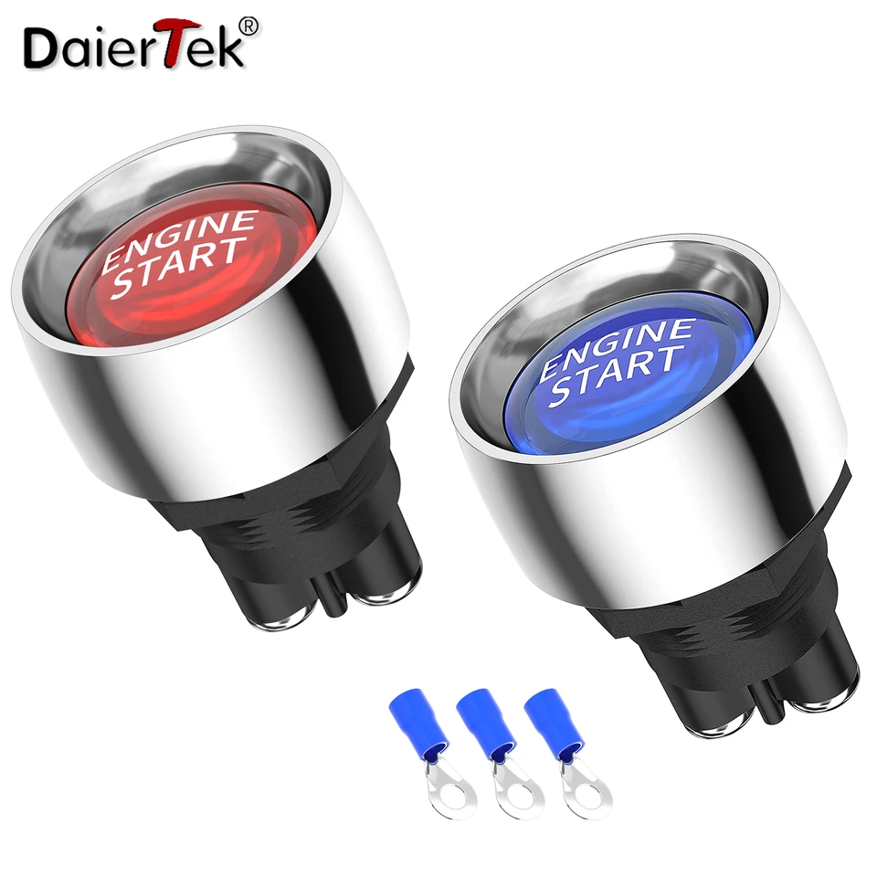 12V Racing Auto Schalter Panel Rocker Starter Start Stop LED Licht Toggle Zündung Push Tasten Lkw Boot Automotive Zubehör