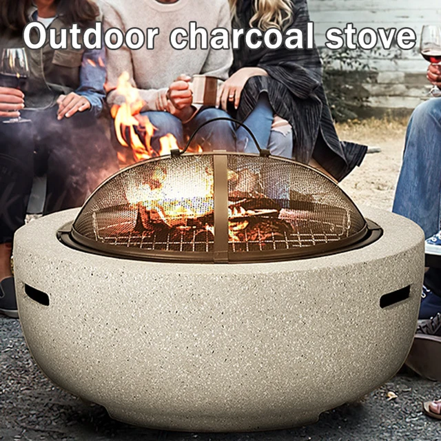 Outdoor Charcoal Stove Heating Stove Roasting Stove Courtyard Surround Furnace Cooking Tea Outdoor heater Picnic BBQ Cooker