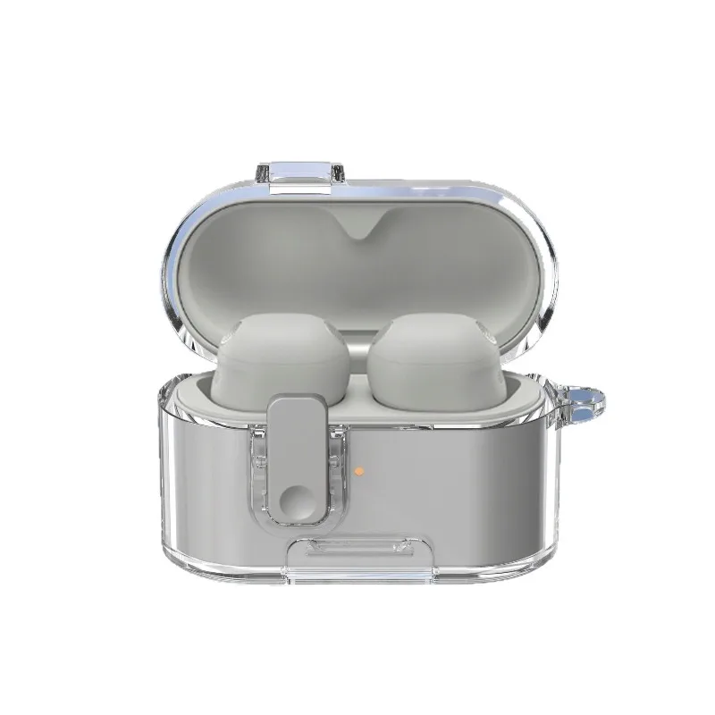 Transparent Shockproof Protective Case with Phone Holder & Anti-Lost Carabiner