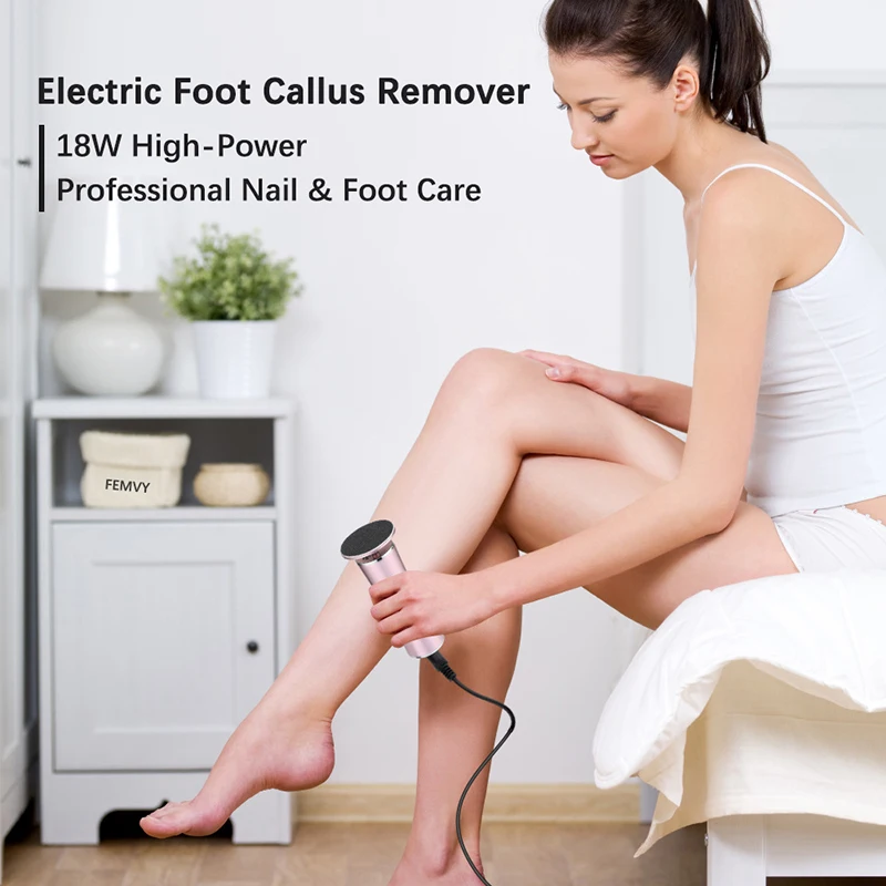 Electric Callus Remover For Smooth Heels Electronic Foot File_voghion.com