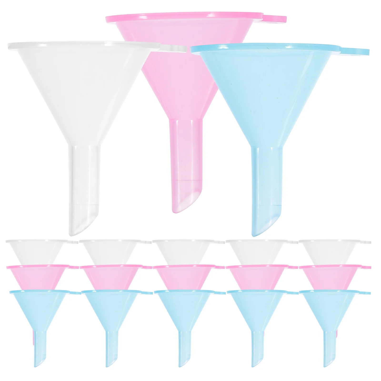 

90 Pcs Small Funnel Mini Funnels for Filling Bottles Liquid Vanity Girls Tiny Pack