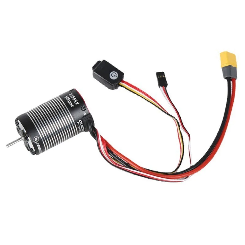 

Original Hobbywing Rc Car Motor Fusion Pro 2 in 1 Combo Brushless Motor 2300kv Cool Waterproof For Track Rc Buggy Car Parts