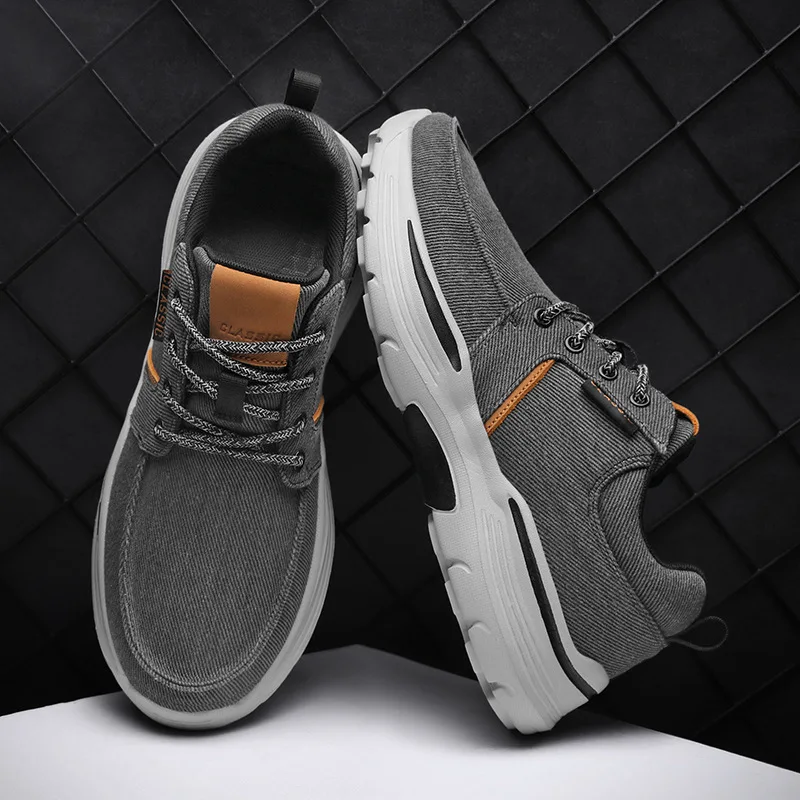 

Men Loafers 2022 Spring New Men Shoes Comfortable Senakers for Men Business Casual Canvas Shoes Lightweight Plus Size