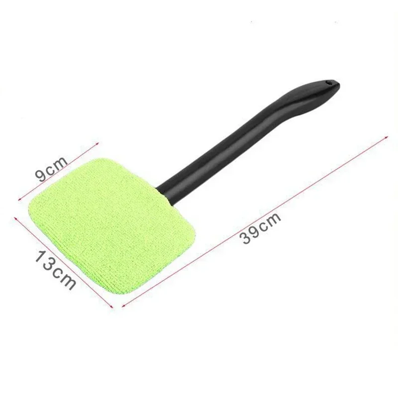 Window Cleaning Kit Universal Car Long-Handle Windshield Brush for Auto Detailing Easy Reach & Scratch Free