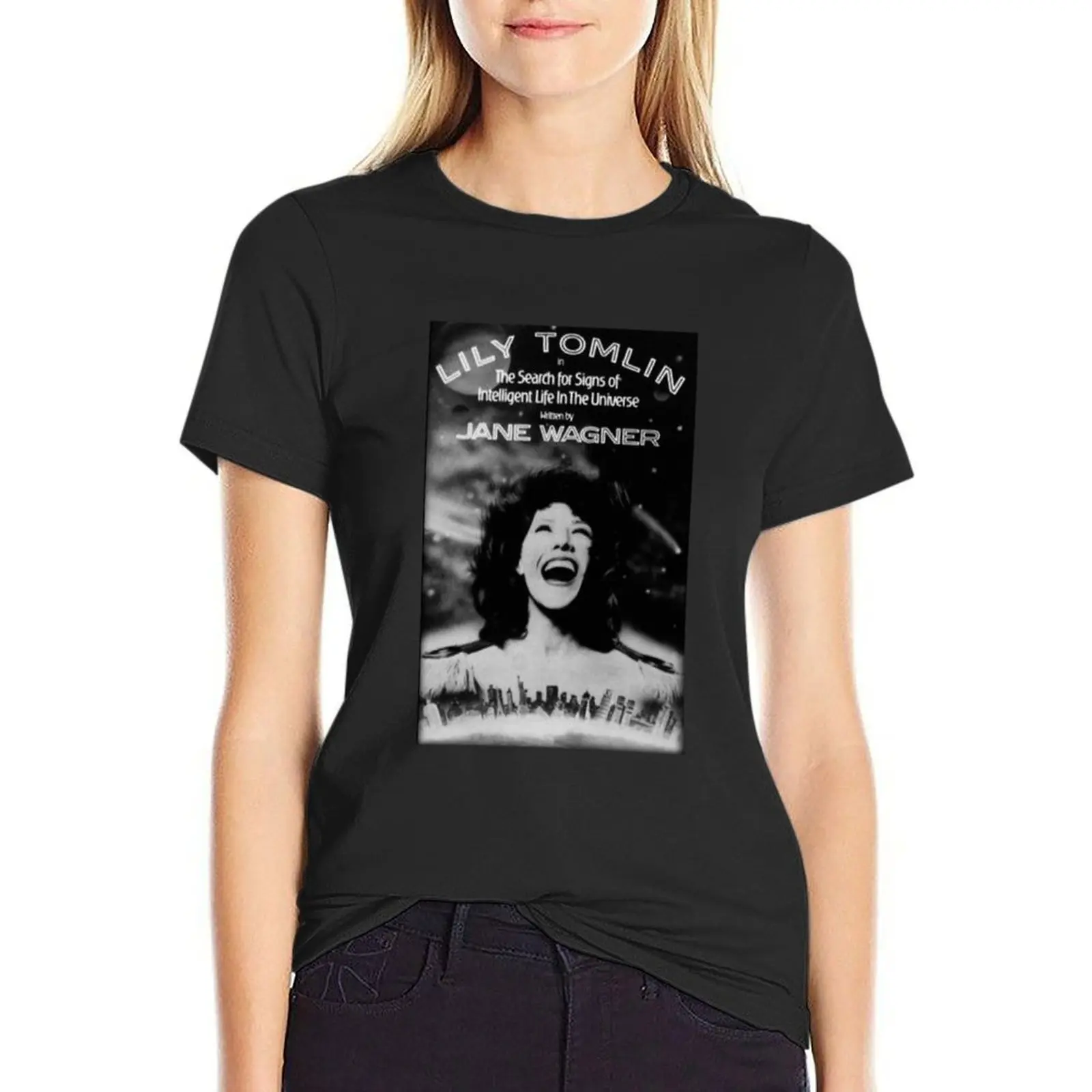 

Lily Tomlin T-Shirt tees hippie clothes cute tops lady clothes t-shirt dress for Women graphic