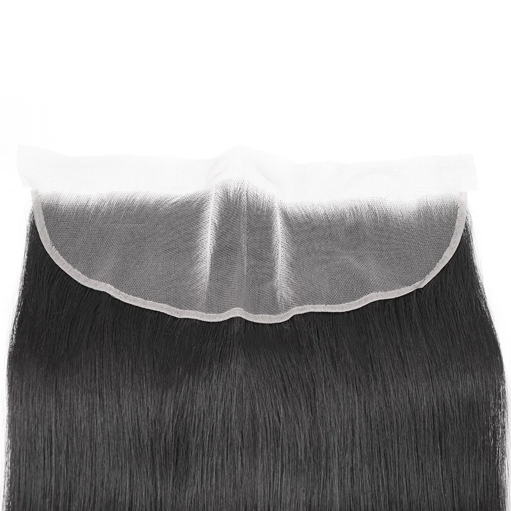 Bone Straight Lace Closure 13x4 Frontal Transparent Can Be Bleached 15a Grade Straight Human Hair Lace Frontal Closure Only