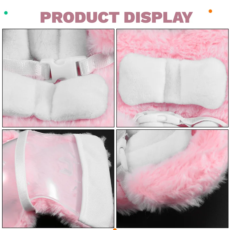 아이돌 시트 자동차 장식 액세서리 미니 플러시 안전 시트 허리 버클 장식