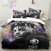 Rap Singer Juice Wrld 3D Print Bedding Set Single Twin Full Queen King Size Bed Set Adult Kid Bedroom Bedding Gift 6