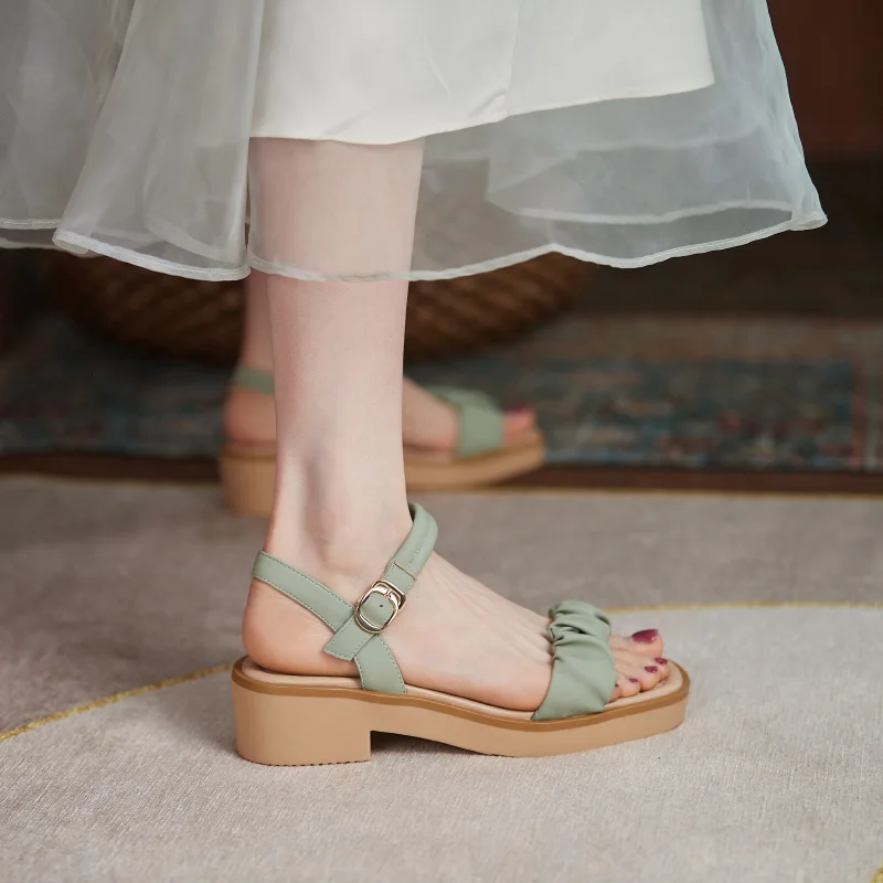 

Open Toe Shoes Summer Women Sandals Women Modern Shoes 2021 New Pumps Platform Shoes