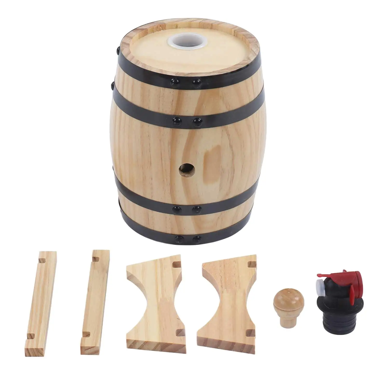 1L 3L 5L Pine Wine Barrels restaurant Bar Oak Aging Decor Ornaments