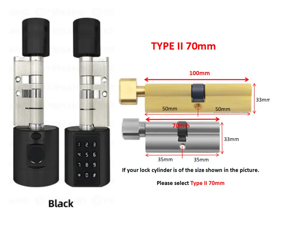 Black Type II 70mm