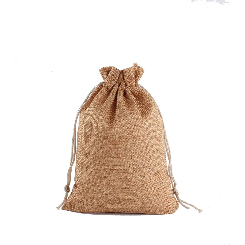 Eco-Friendly Burlap Gift Bags | Rustic Jute Pouches for Weddings, Jewelry, Crafts, and Parties