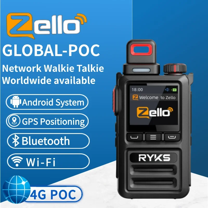 Zello Poc Radio Zello Universal Frequency Band Car zello walkie talkie 4g 5