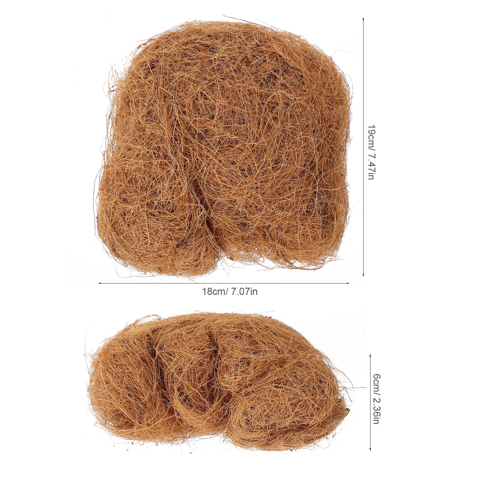Coconut Fiber Liners Plant Pot Coir Fiber Mulch Flowerpot Mat