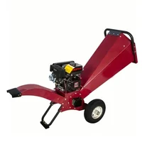 Wood Chipper Machine,Gasoline Engine Branch Shredder, Manual Wood Chipper Shredder,Tree Branch Shredder Chipper 1