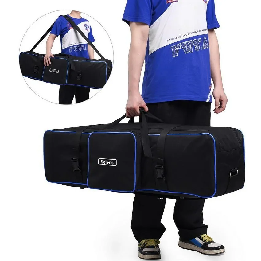 Selens-bolsa Impermeável com Tripé com Zíper Suportes de Luz Suporte Fotografia Guarda-chuva Acessórios 105cm