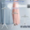 Adjustable Garment Hanger Folding Garment Steamer Rack Portable Steam Iron Steamer Hanger Versatile Steam Stand Clothes for Home 5