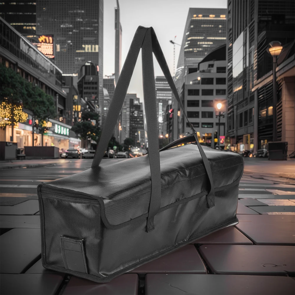 Ebike Battery Bag Fireproof Battery Bag Large Capacity Lithium Battery Storage Pouch Battery Transport Bag for Storage Transport