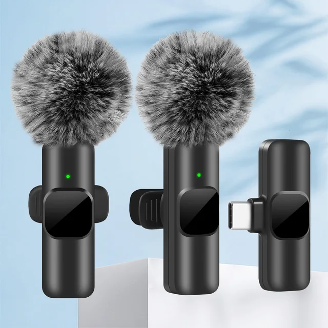 NEW Wireless Lavalier Microphone Audio Video Recording Mini Mic For iPhone Android Laptop Live Gaming Mobile Phone Microphone 1 NEW Wireless Lavalier Microphone Audio Video Recording Mini Mic For iPhone Android Laptop Live Gaming Mobile Phone Microphone 1