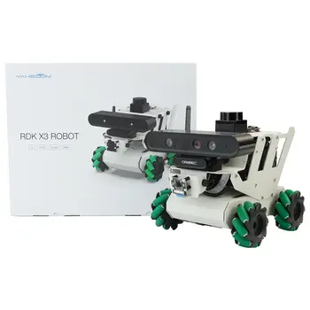 Yahboom RDK ROS2 Robot programmabile Smart Car Kit con telecamera per profondità ruota Mecanum Supporto Lidar Programmazione Python Controllo APP