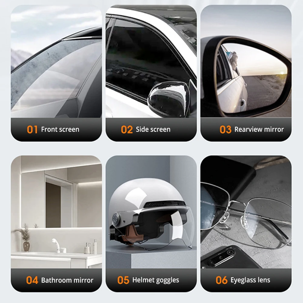Repair4 Auto Paint Care Glass Nano Hydrophobic Coating Anti-rain Windshield Rainproof Agent Spray Car Remover Polish Accessories