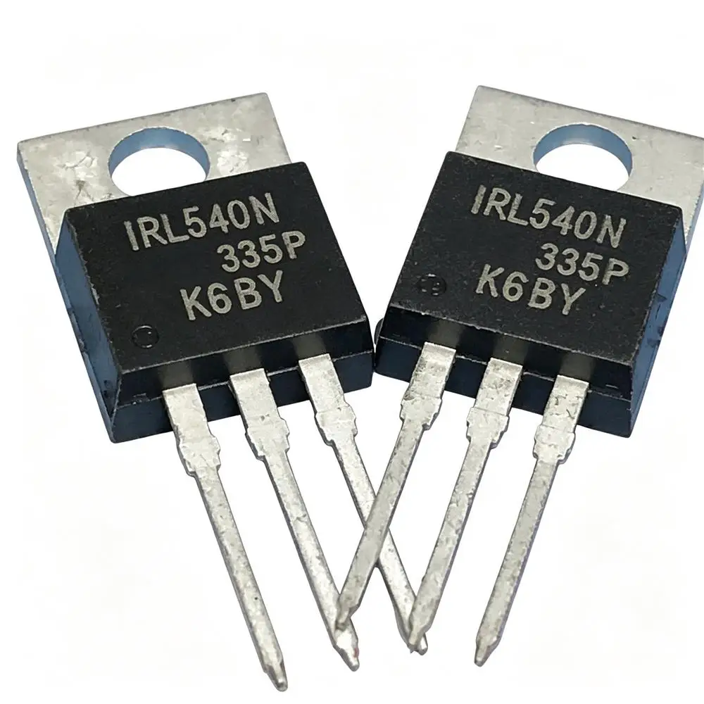 5piece IRL540N 100V 30A TO-220 image 1