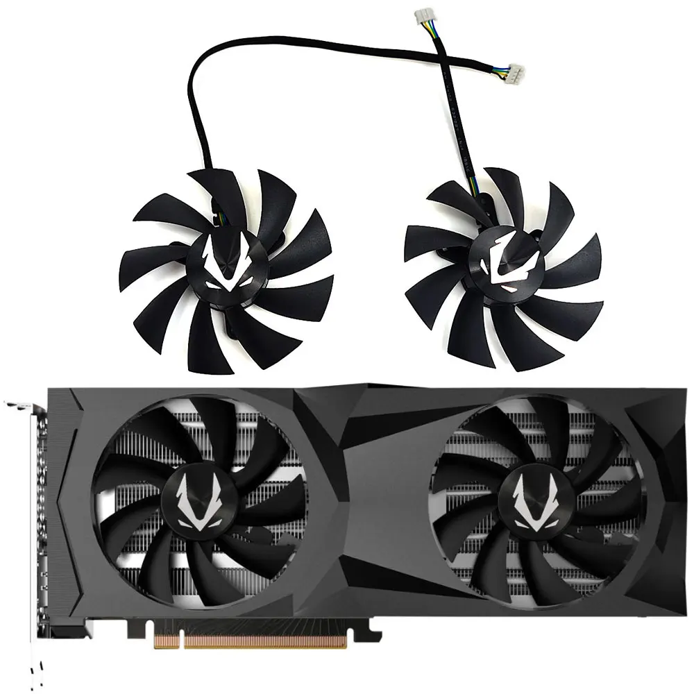 Frost Flagermus Bekostning NEW GA92S2U RTX 2070 AMP GPU Fan，For ZOTAC GAMING GeForce RTX 2070 2060 SUPER  Twin、RTX 2070 2080 AMP Graphics card cooling fan - AliExpress