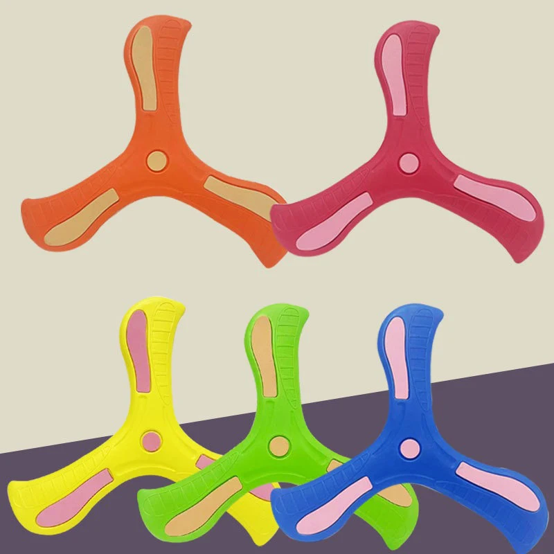 

Children Boomerang Soft Three-leaf Cross Adult-kids Interactive Outdoor Toy Early Education Puzzle Decompression Gift
