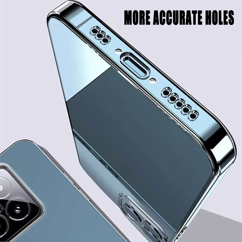 Ultra Thin Clear Silicone Soft Case - Transparent Back Cover