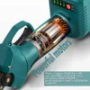 Brushless Cordless Pruner Shear 40cm 4 Gear Fruit Tree Bonsai Pruning Electric Tree Branches Cutter Power display For Makita 18V 4