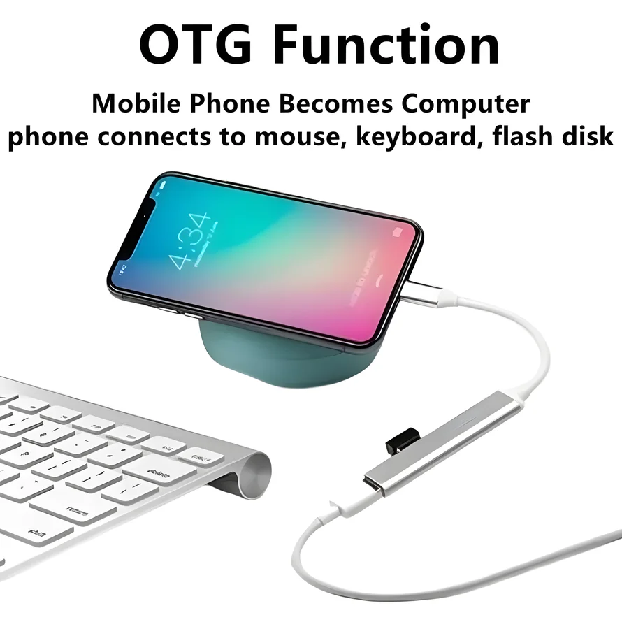 USB 3.0 Hub 4 Port USB تمديد Hub عالية السرعة Type...