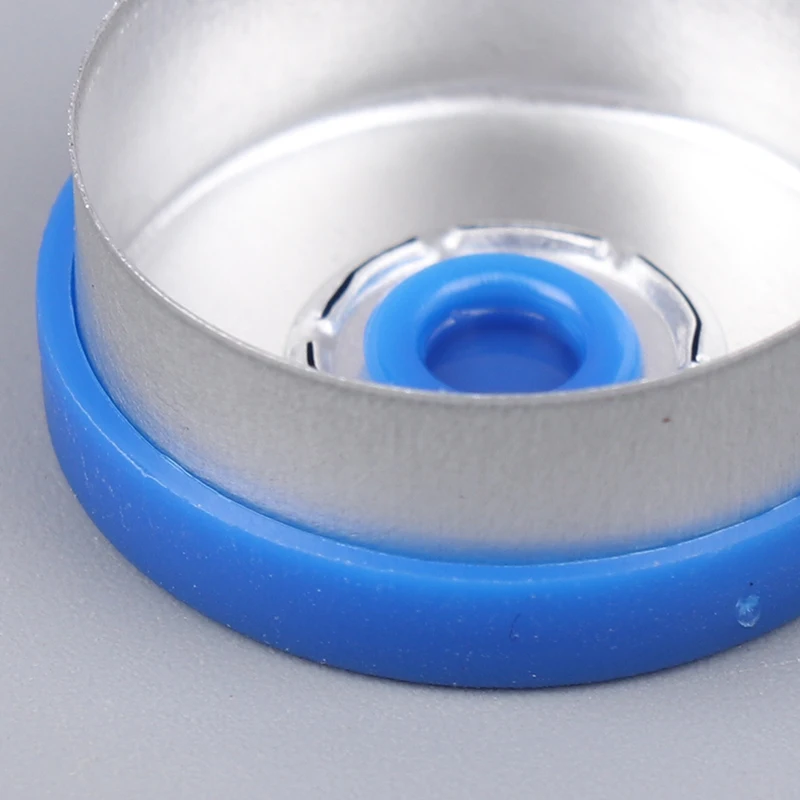100PCS Medical Vial Cap Aluminum Cap Medical Bottle OD 20mm Diameter Aluminum