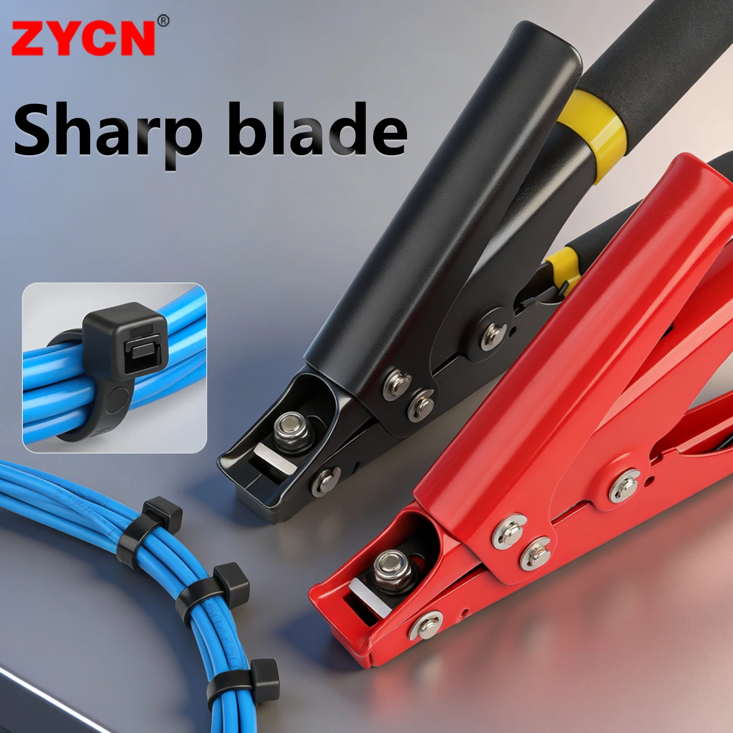 케이블 타이 건 클램프 플라스틱 고정 TG-100 자동 장력 조절 나일론 폭 2.3mm에서 9.5mm 총 자동 장력 절단