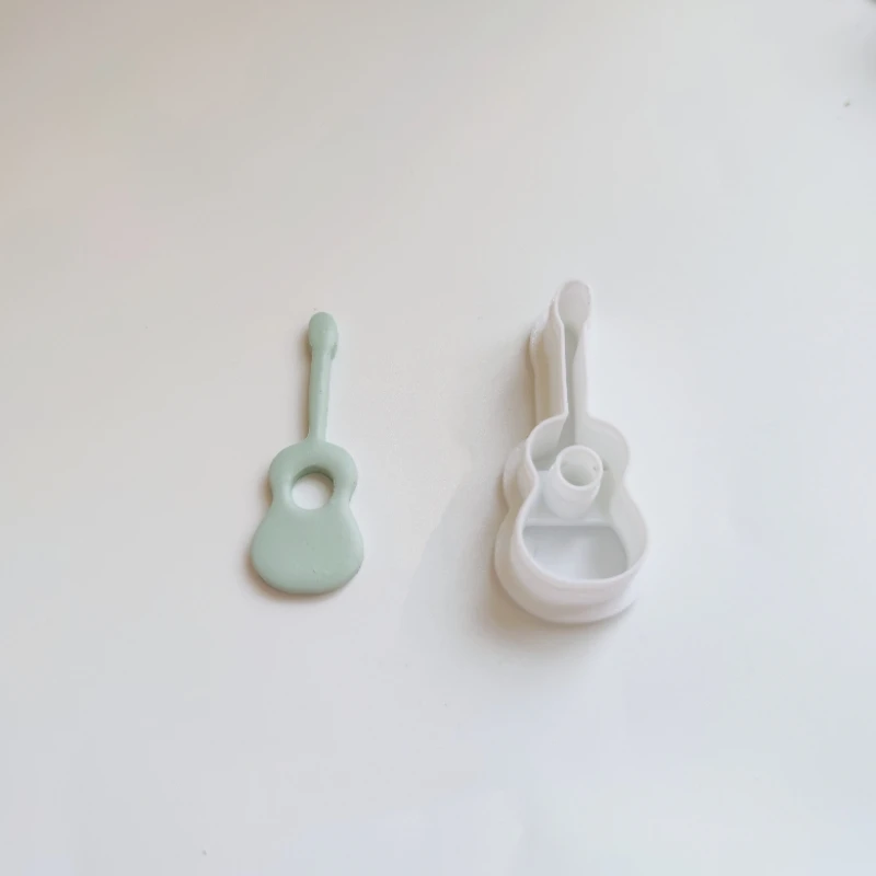 Polymer Clay Tools Guitar Notes Polymer Clay Cutter Musical Polymer Clay Mold DIY Ceramic Earrings Jewelry Pendant Shape Cutting Pottery Tools