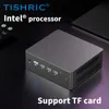 TISHRIC Mini PC Intel 12th Gen Alder Lake N100 SSD AMD DDR5 256/512GB RAW 8/16GB Mini PC PCIE M.2 SSD Dual WiFi Desktop Computer 6