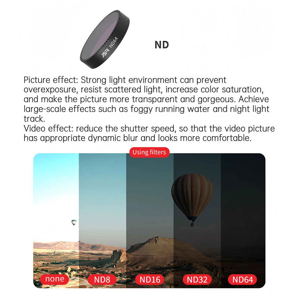 Description Picture 4 of itemLens Filters For DJI NEO Drone Accessories Camera Filters Set STAR CPL MCUV ND HD Filters Optical Glass Camera Filter Accessorie