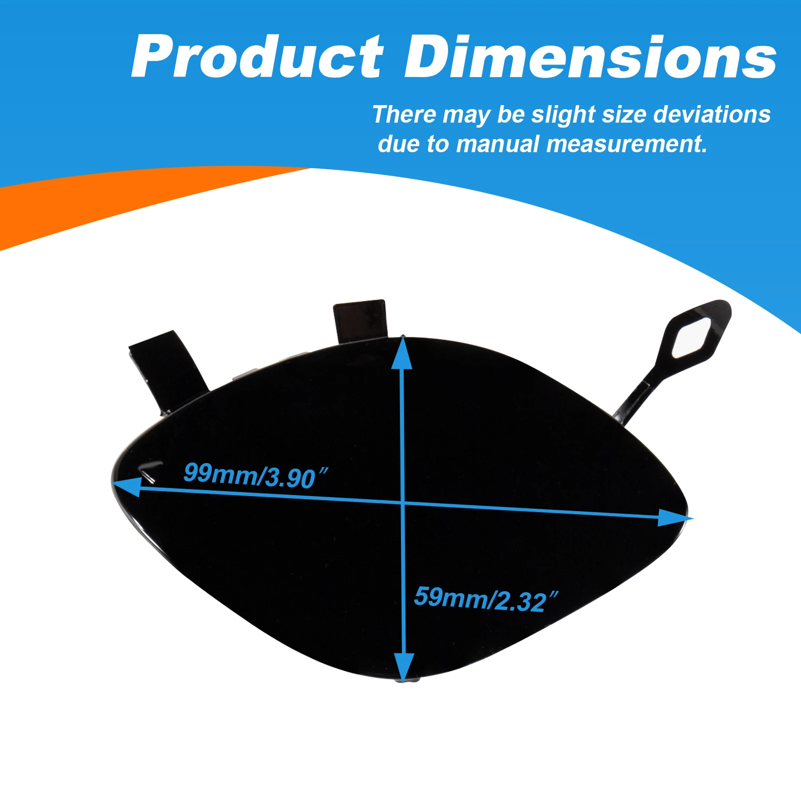 Front Bumper Tow Hook Cover Cap Eye ForMercedes-Benz E-Class W213 for E200 E220 E300 E350 E400 E550 E63-A2138850222