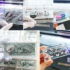 Wholesale 3d Mink Eyelashes Box Package Logo Empty Lashes Box Case Plastic Sliding Clear Custom Lash Box In Bulk Makeup 6